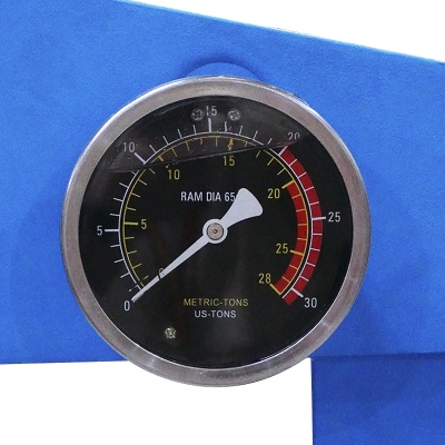 OPT-220KF Пресс гаражный 20 т, сварная рама, ножной привод OPTIMUS