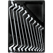 KING TONY Набор накидных ключей, ложемент, 11 предметов KING TONY 9-1711MR