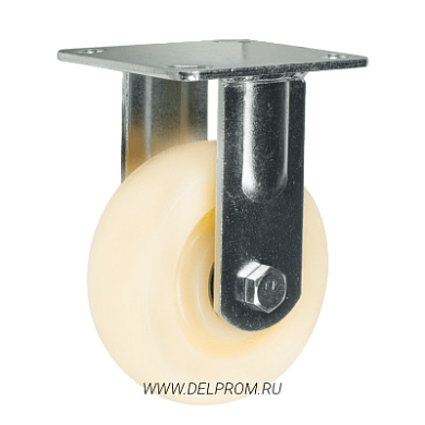 FCdn 46 Большегрузная полиамидная неповоротная колесная опора д100 (VILS)