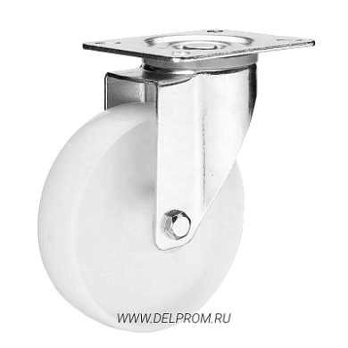 SRCn 55 Нейлоновая поворотная колесная опора д125 (VILS)