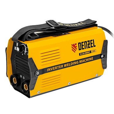 Аппарат инверторный дуговой сварки DS-230 Compact, 230 А, ПВ 70%, диаметр электрода 1.6-5 мм Denzel