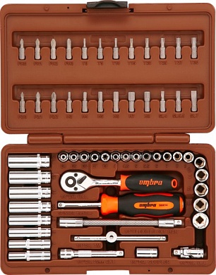 OMT57S Набор инструмента универсальный 1/4"DR, 57 предметов