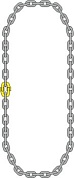 Строп цепной 3т-1,5м