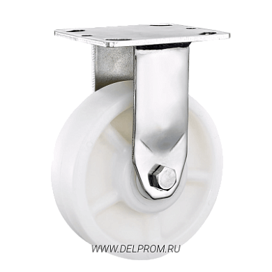 FCdn 80 Большегрузная полиамидная неповоротная колесная опора д200 (VILS)