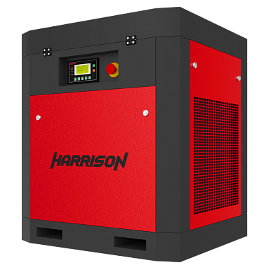 HRS-94900 Винтовой компрессор с ременным приводом Harrison: 900 л/мин, 10 бар, 7.5 кВт