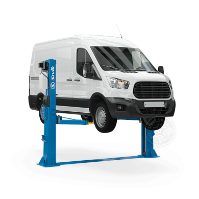 Подъемник для двухстоечный Sivik ПГА-5000-НС (РФ, Синий RAL5017)