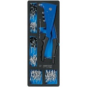 KING TONY Заклепочник с набором заклепок, ложемент, 121 предмет KING TONY 9-21-20-07MRV