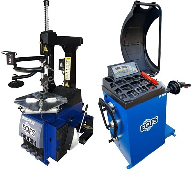 Комплект ES24AC+HR360 Станок шиномонтажный автомат + ES-600 Баланисровочный станок автомат (220 V)