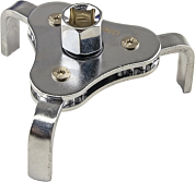 Съемник масляного фильтра (краб) с тонкими ножками, 64–101мм., 1/2''–3/8''