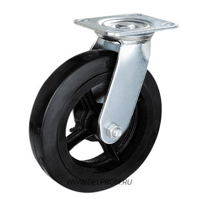 SCd 63 Большегрузная поворотная колесная опора ч.р. д150 (VILS)