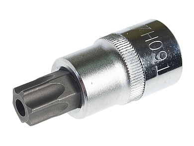 JTC-45460 Головка с насадкой TORX с отверстием 1/2" х T60H, длина 55мм JTC