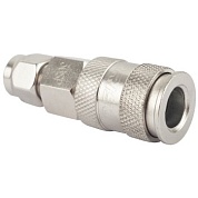 HRS-30SPA Harrison Пневматическое быстроразъёмное соединение с обжимным креплением PU шланга ? 6.5х1