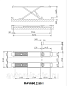 RAV660.2.55I Ravaglioli Подъемник ножничный г/п 6000 кг. заглубляемый, плат