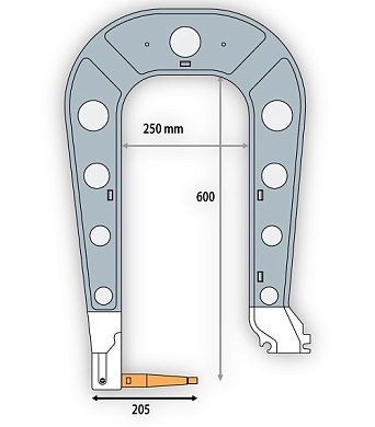 Плечо С9 для C-образных сварочных клещей