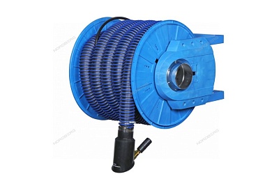 Катушка для сбора выхлопных газов с автоматическим приводом со шлангом D=75 и насадкой NORDBERG HRF8075E-KIT