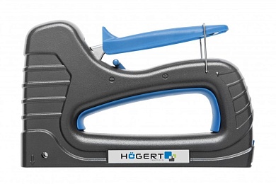 HOEGERT Степлер мебельный, скобы 6-16 мм, гвозди 15/16 мм