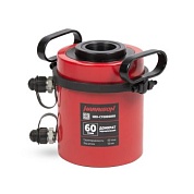 HRH-CY0806050 Гидравлический цилиндр (домкрат) с полым штоком, двухполостной 60 т, ход 50 мм