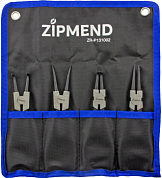 Набор съёмников стопорных колец L-180мм, 4 предмета, ZIPMEND