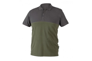 URFT Сорочка поло темно-зеленая/темно-серая S (48)