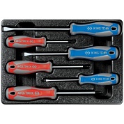 KING TONY Набор отверток, ложемент, 6 предметов KING TONY 9-31106MR