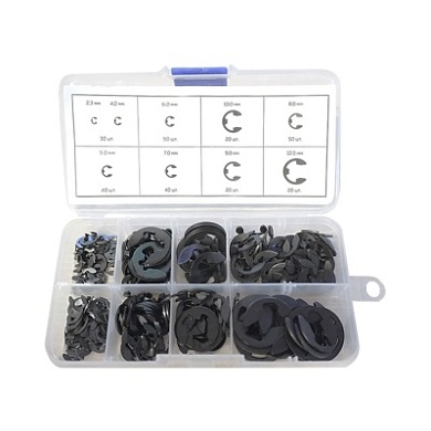 OPT-ES3116 Набор стопорных колец 300шт. В 9 размерах OPTIMUS