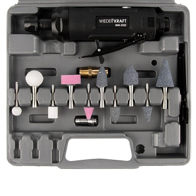 WDK-23122 Прямая пневматическая бормашинка, 13 предм.