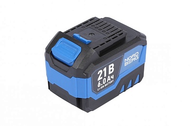 Аккумулятор, Li-ion, 21 В, 6 Ач NORDBERG NE9026